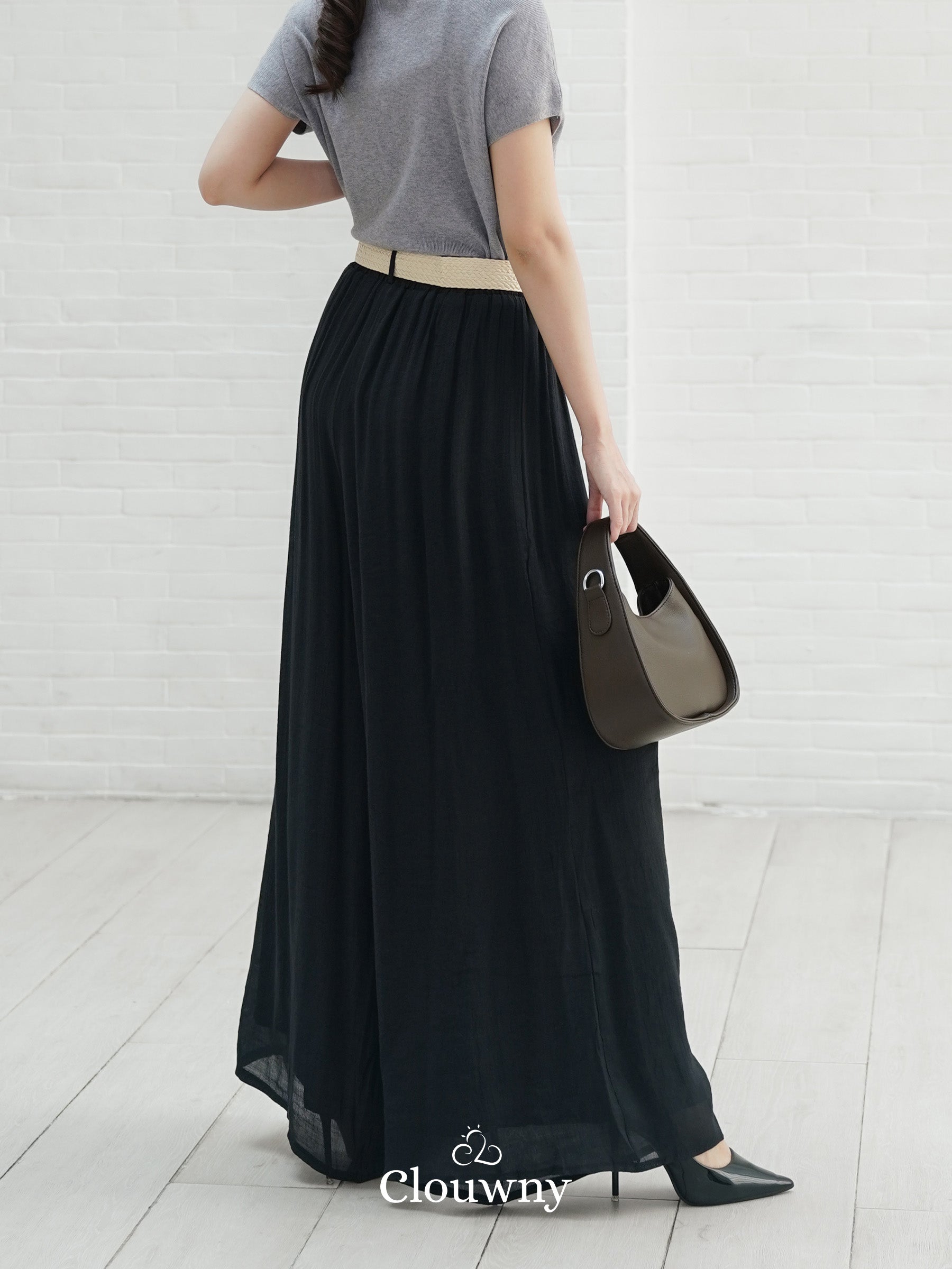 Adel Cullotes Pants - Black